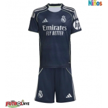 Camiseta Real Madrid Jude Bellingham #5 Visitante Equipación para niños 2025-26 manga corta (+ pantalones cortos)
